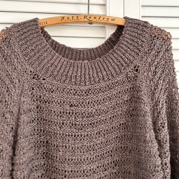 Ribbon Knit Esprit Slouchy Sweater - Picture 8 of 13